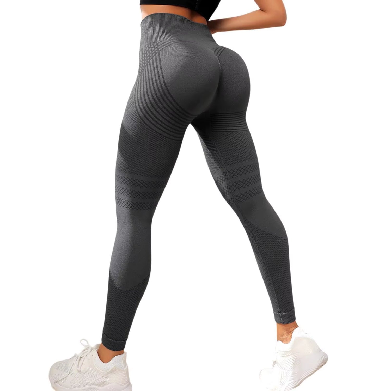 Legging 3D Anti-Cellulite — Silhouette Sculptée